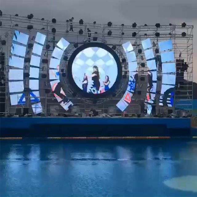  Уличный светодиодный экран P4.81 для аренды - Япония